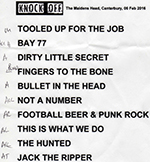 Knock Off - Davee Wild Memorial, The Maidens Head, Canterbury 6.2.16